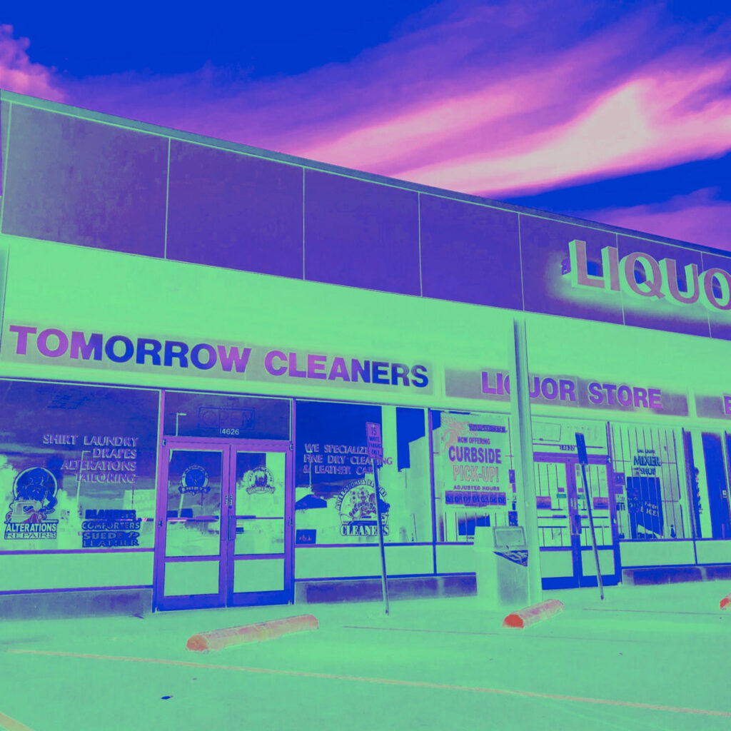 Cover of Tomorrow Cleaners lp by Lavender Flu